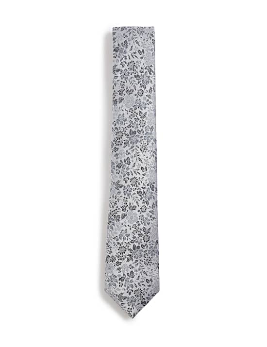 Floral Pure Silk Tie