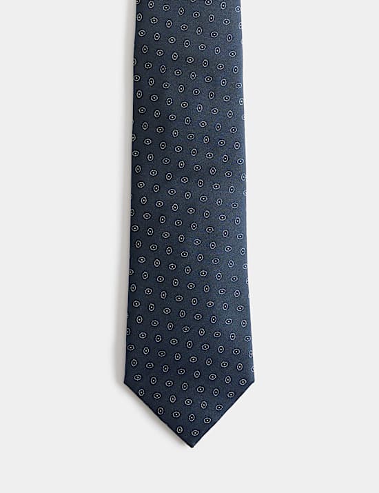 Pure Silk Tiny Geo Tie