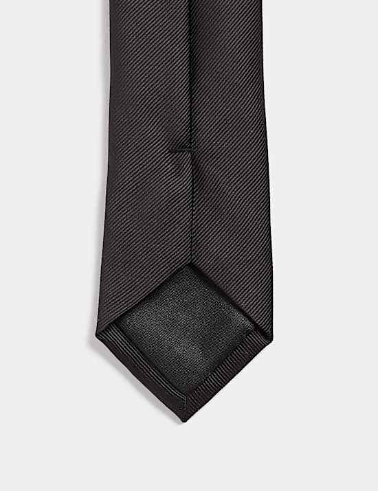 Machine Washable Skinny Plain Tie