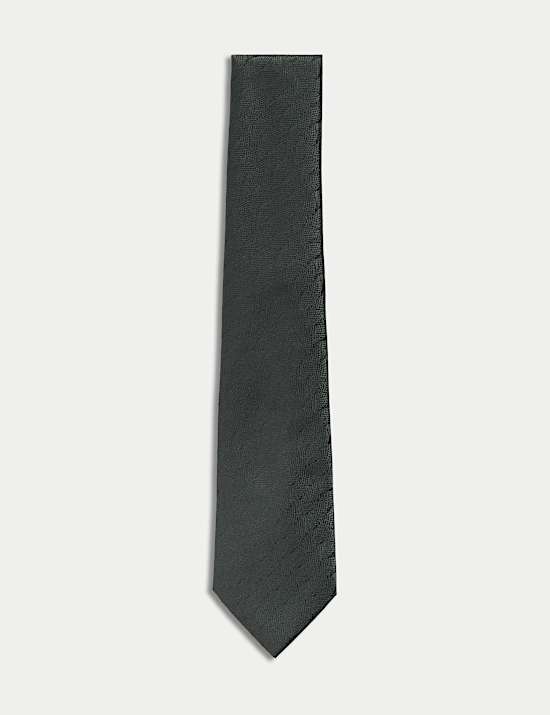 Poly Fan Textured Tie