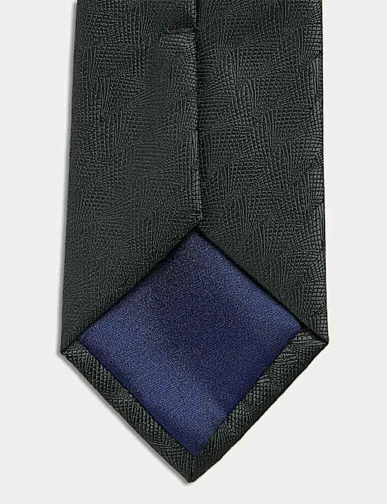 Poly Fan Textured Tie