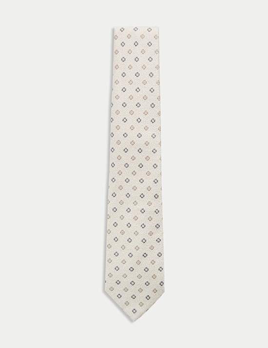 Silk Rich Foulard Tie