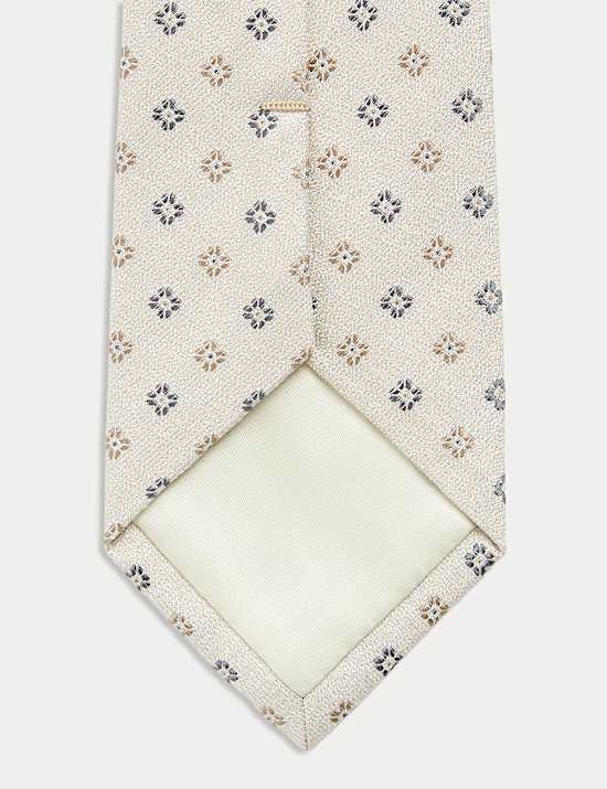 Silk Rich Foulard Tie