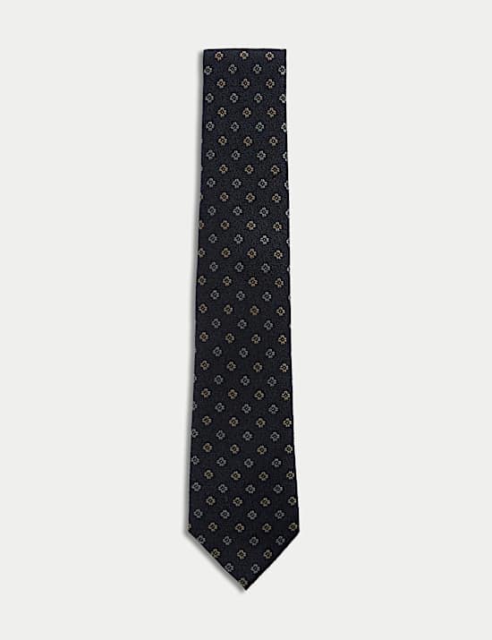 Silk Rich Foulard Tie