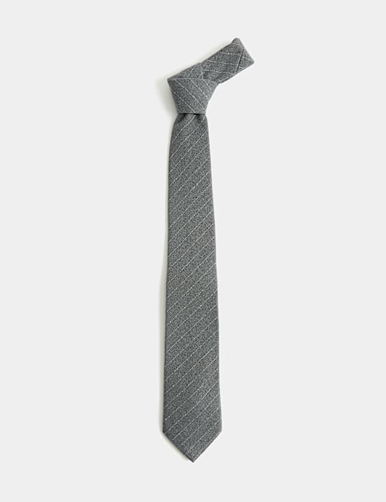 Thin Stripe Stretch Tie