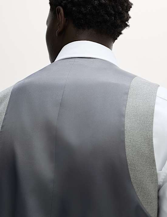 Slim Fit Warm Handle Twill Waistcoat