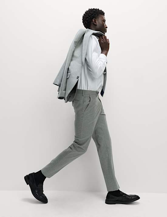 Slim Fit Suit Trousers