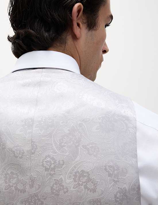 Tailored Fit Check Waistcoat