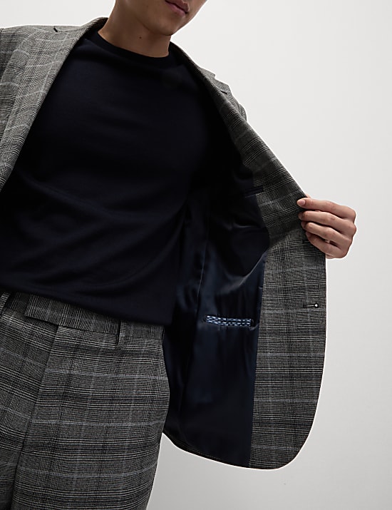 Regular Fit Check Jacket