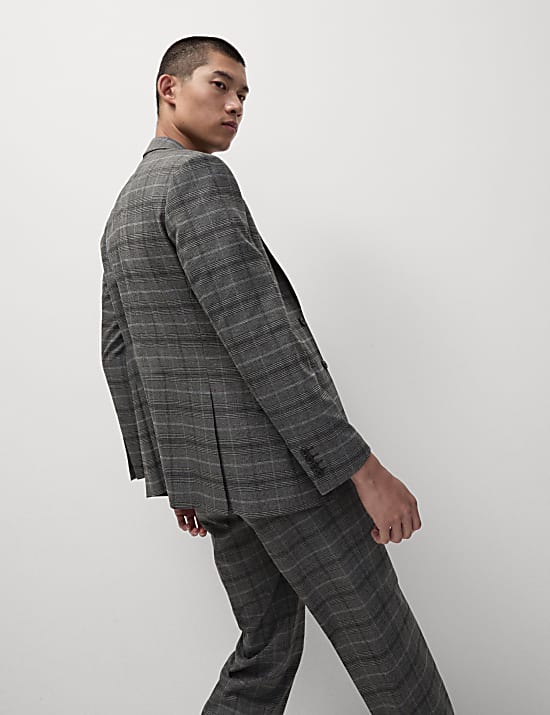 Regular Fit Check Jacket