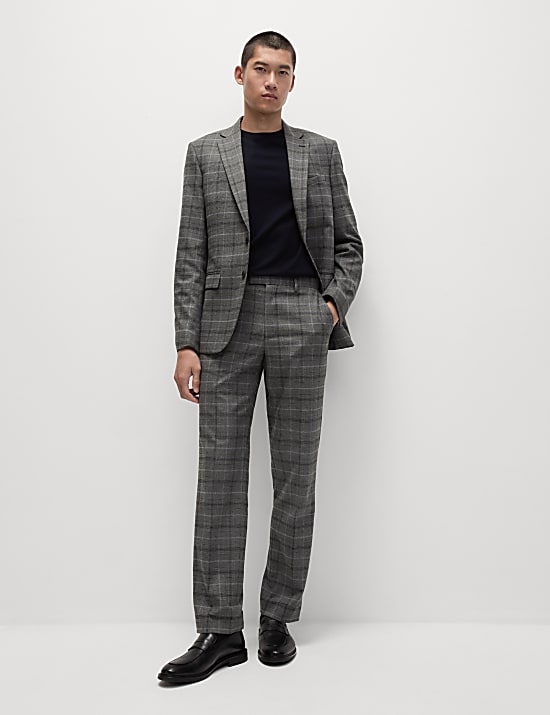 Regular Fit Check Jacket