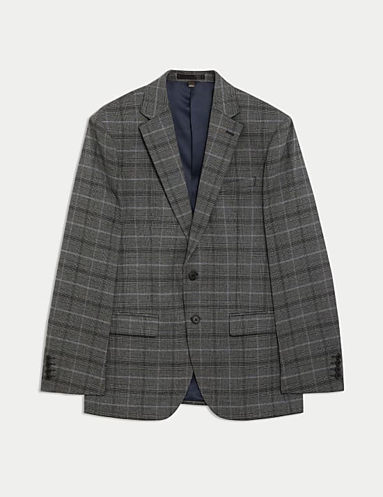 Regular Fit Check Jacket