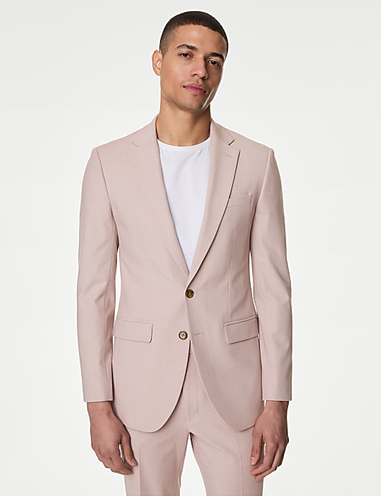 Slim Fit Stretch Suit Jacket