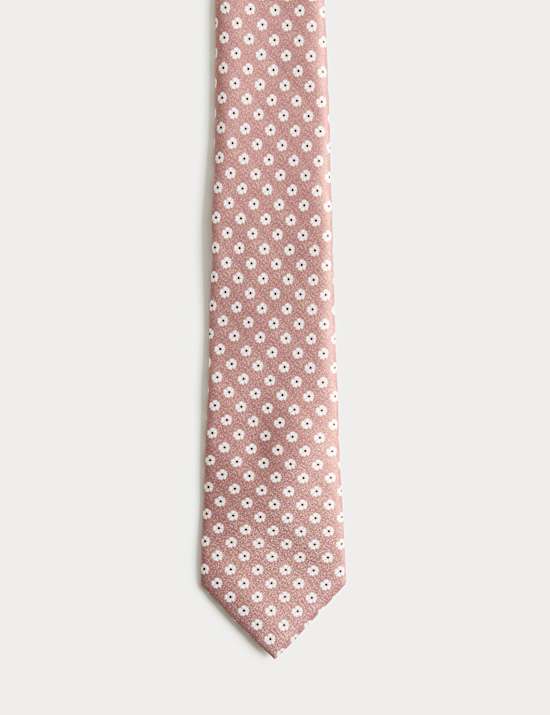 Floral Printed Tie