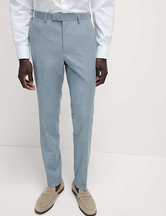 Slim Fit Stretch Suit Trousers