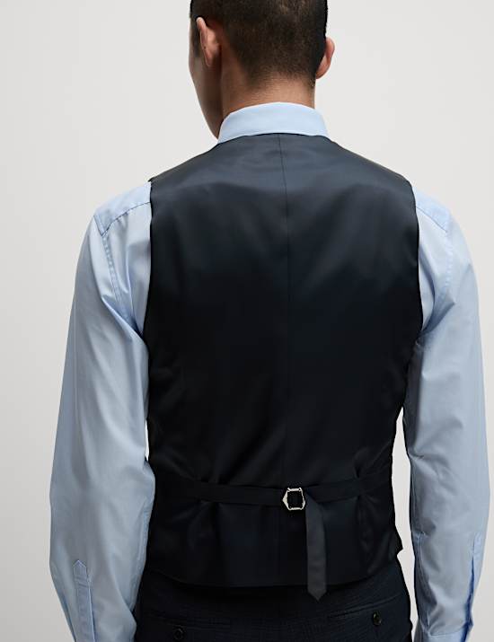 Shadow Check Waistcoat