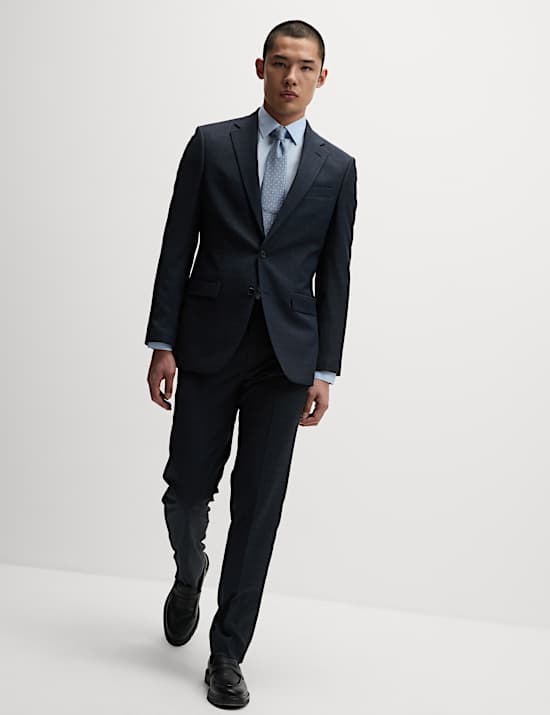 Regular Fit Shadow Check Jacket