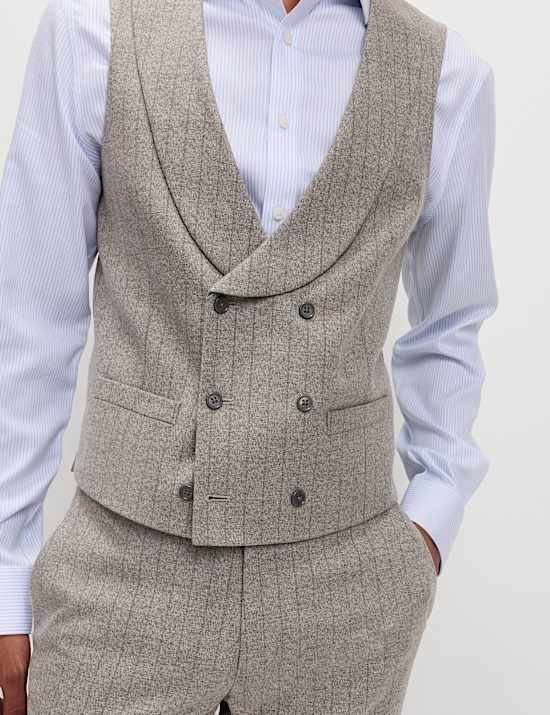 Slim Fit Pinstripe Waistcoat