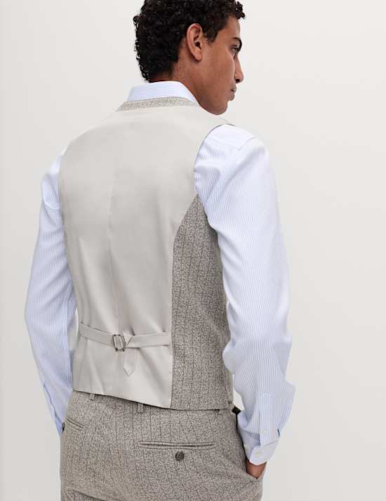 Slim Fit Pinstripe Waistcoat