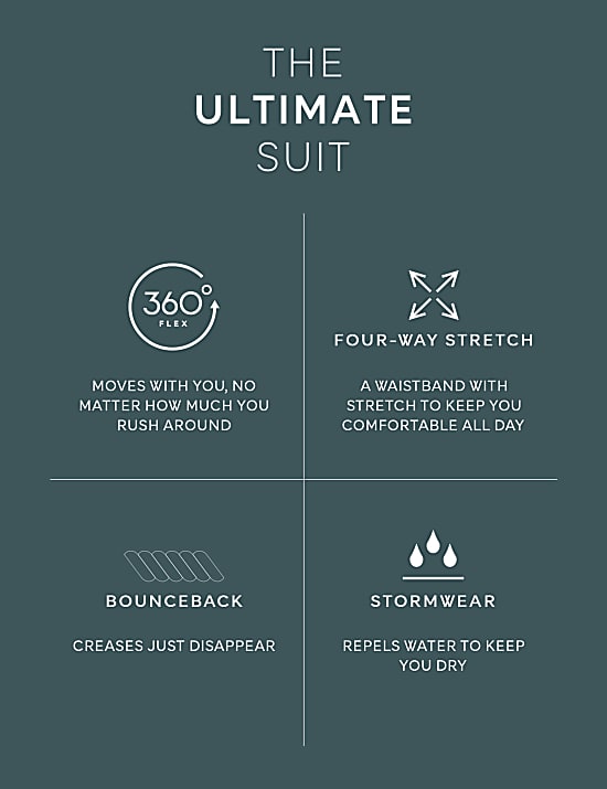 The Ultimate Regular Fit Suit Trousers