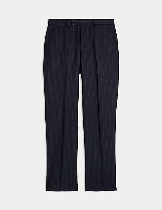 Regular fit Pure Wool Suit Trousers