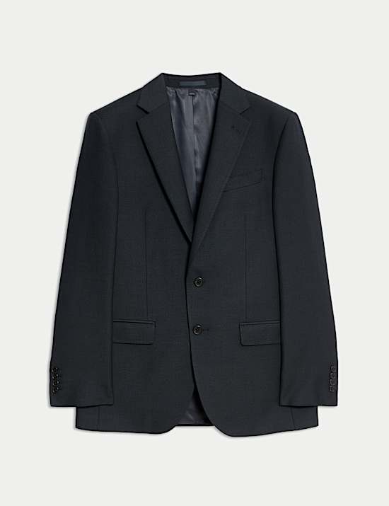 Regular Fit Pure Wool Suit Jacket