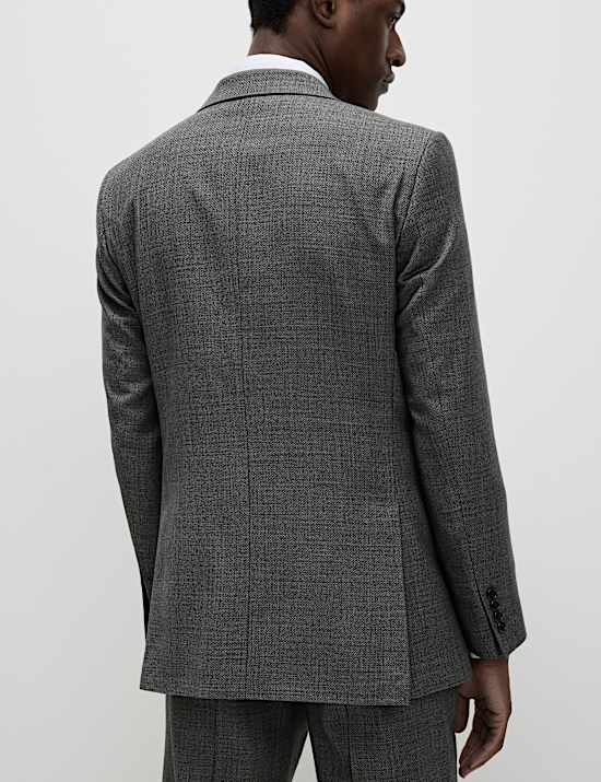 Regular Fit Pure Wool Suit Jacket