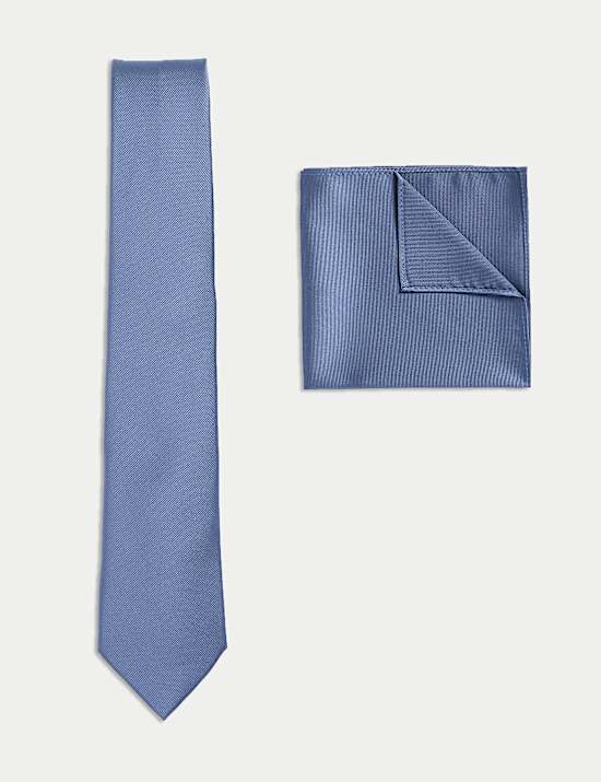 Tie & Pocket Square Set