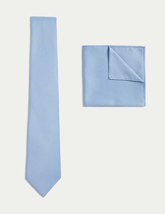 Slim Tie & Pocket Square Set