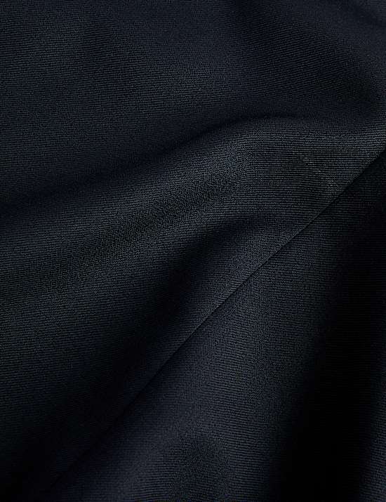 Tailored Fit Silk & Linen Blend Suit Jacket