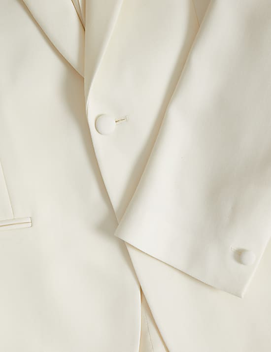 Wool Rich Shawl Lapel Dinner Tuxedo Jacket