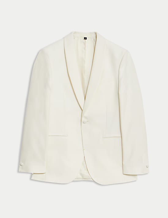Wool Rich Shawl Lapel Dinner Tuxedo Jacket