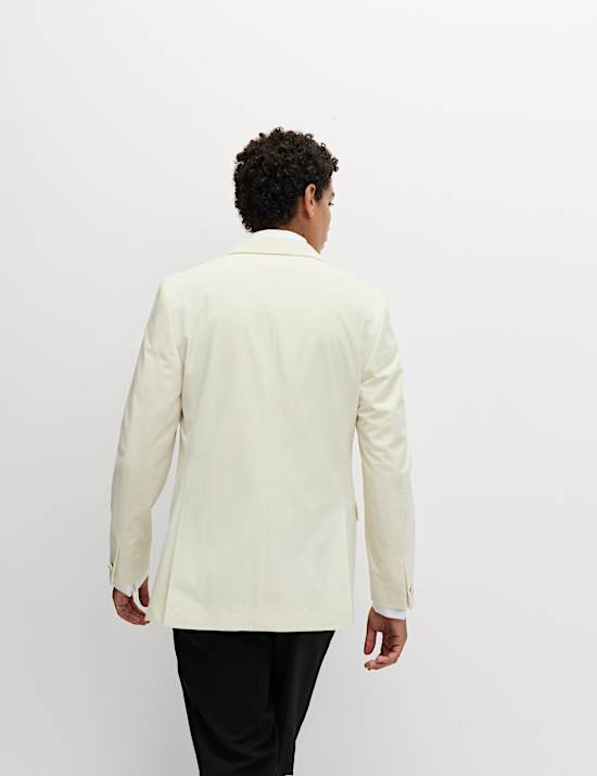 Tailored Fit Velvet Blazer