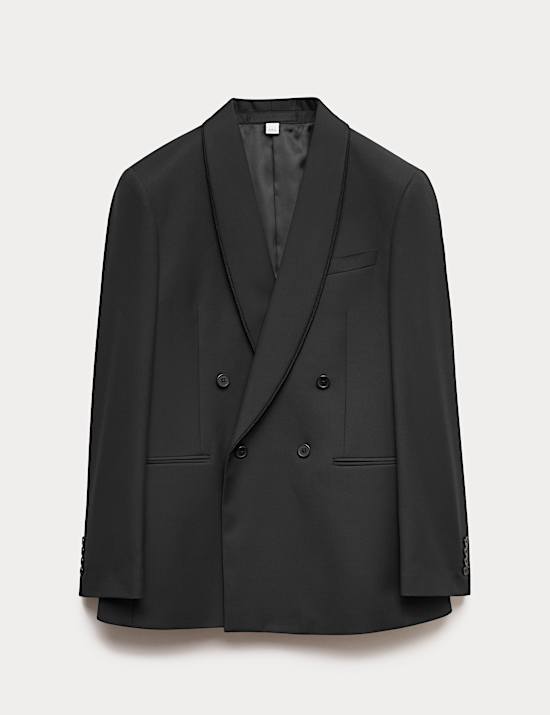 Tailored Fit Double Breasted Tuxedo Jacket