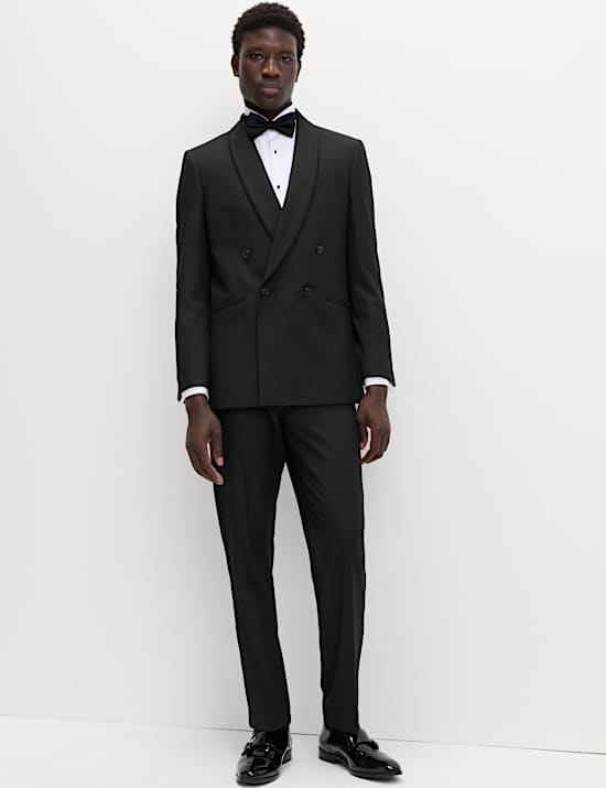 Pantalon à pinces coupe ajustée