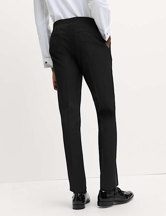 Pantalon à pinces coupe ajustée
