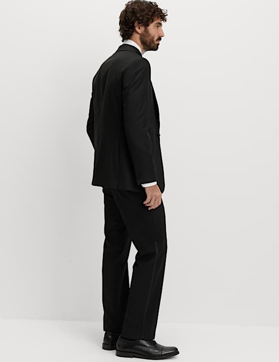 Tailored Fit Embroidered Stretch Blazer