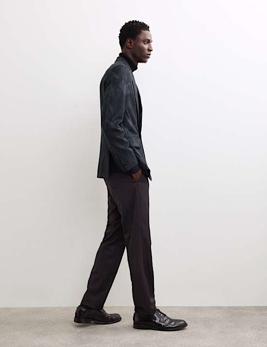 Regular Fit Italian Wool Tuxedo Jacket