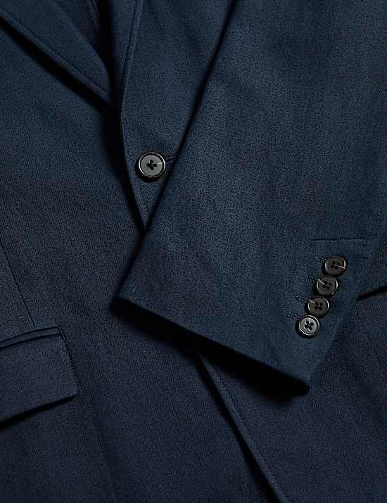 Tailored Fit Cotton Rich Laundered Jacket