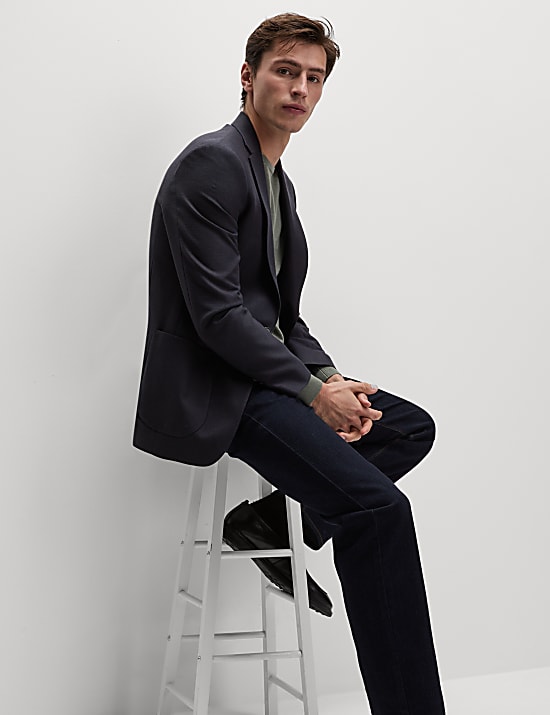 Textured Blazer