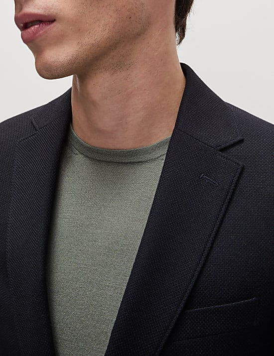 Textured Blazer