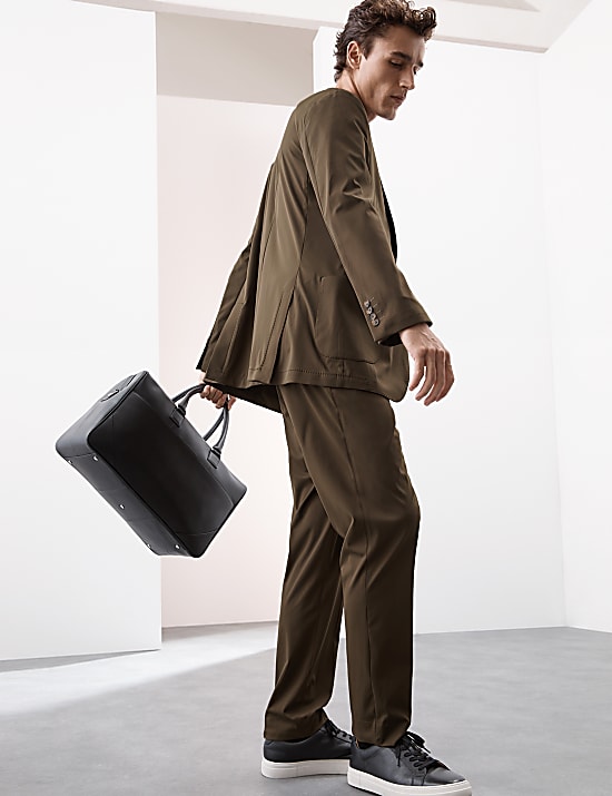 Tailored Fit Packable Suit Trousers