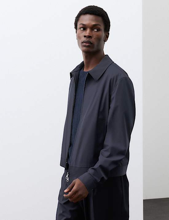 Tailored Fit Packable Harrington