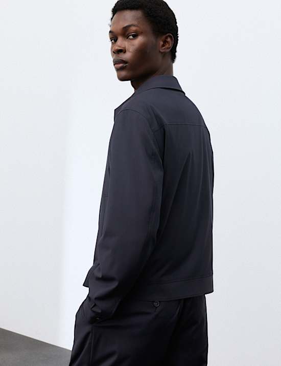 Tailored Fit Packable Harrington