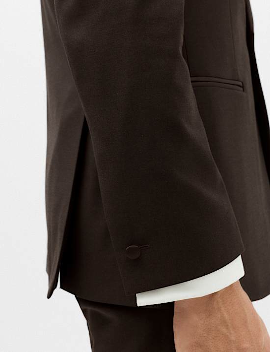 Tailored Fit Stretch Tux Jacket