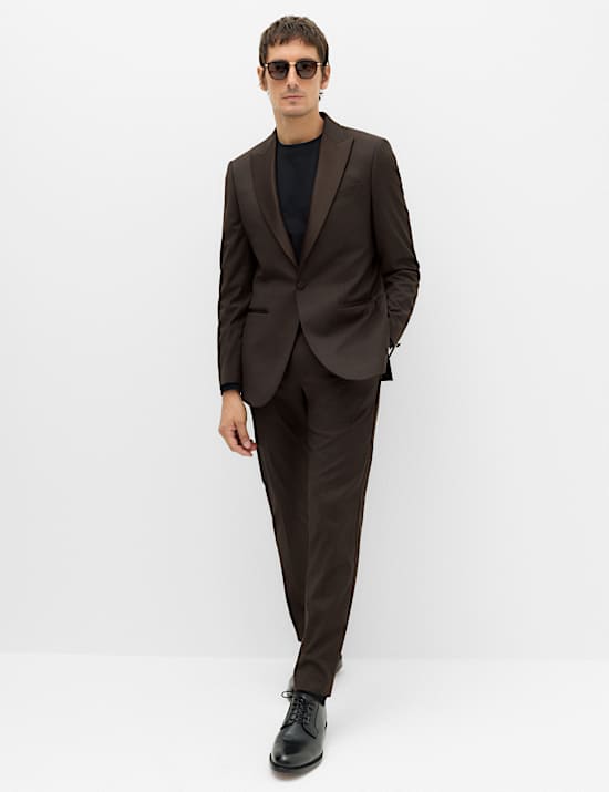 Tailored Fit Stretch Tux Jacket