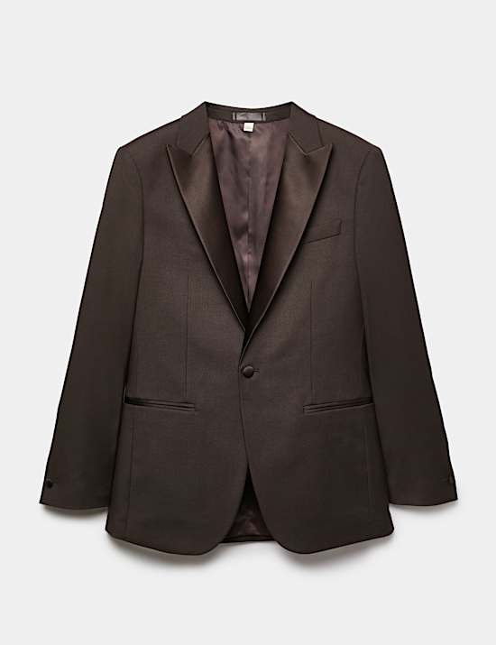 Tailored Fit Stretch Tux Jacket