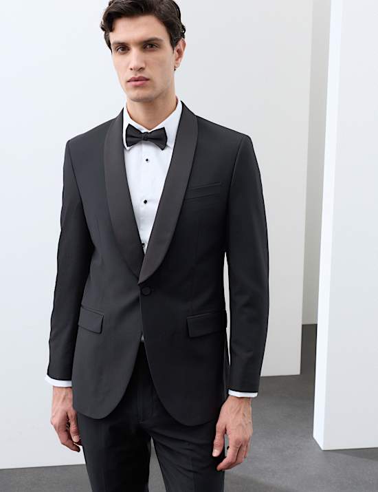 Tailored Fit Performance Tuxedo Jacket