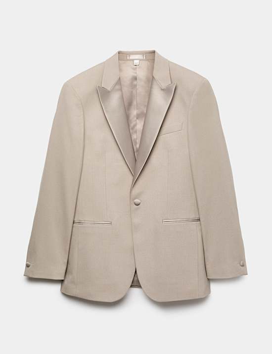 Tailored Fit Peak Lapel Tuxedo Jacket