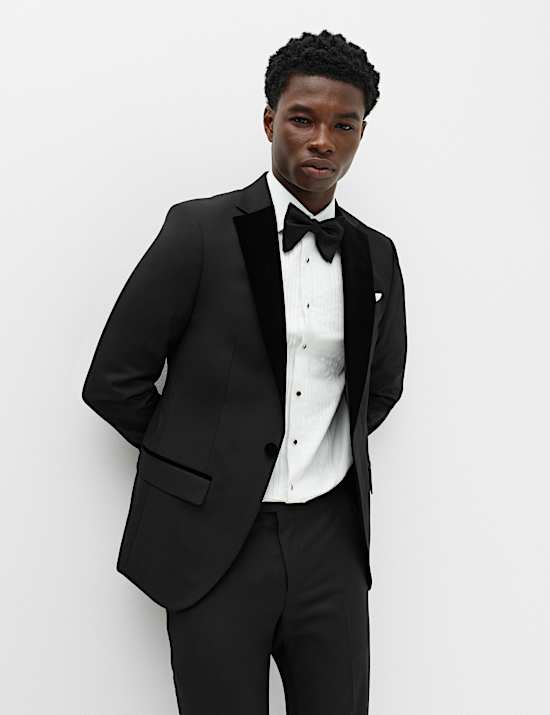 Slim Fit Ultimate Velvet Lapel Tuxedo Jacket